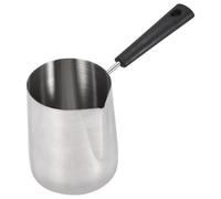 Agwuoetr 600Ml Milk Butter Warmer Pot, Turkish Coffee Pot, Stainless Steel Stovetop Melting Pot with Spout for Tea,Heating