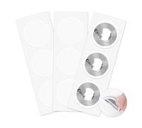 Agwuoetr 60Pcs NFC Stickers NFC Tag Chip Rewritable NFC Tag Compatible NFC Enabled Mobile Devices Easy to Use White