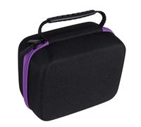 Agwuoetr 6Colors Essential Oil Case 30 Bottles 10Ml Perfume Oil Essential Oil Box Travel Portable Carrying Holder Nail Polish Storage Bag