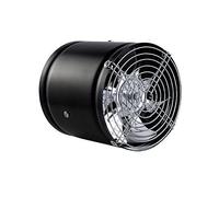Agwuoetr 6Inch Pipe Exhaust Fans Bathroom Exhaust Fan Air Ventilator Metal Pipe Ventilation Exhaust Fans Black