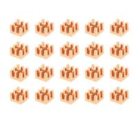 Agwuoetr 6x6x3mm Copper Heatsink DIY Components for Memory RAM VGA DDR GPU IC Chipset with Thermal Tape Assembled