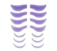 Agwuoetr 7 Pairs Eyelash Lifting Extension Kit Silicone Pad Eye Lash Perm Pads 3D Lashes Curler Applicator Tools New