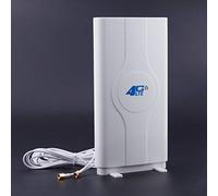 Agwuoetr 700~2600mhz 88dbi 3g 4g Lte Antenna Mobile Antenna Male Connector Booster Mimo Panel Antenna+2 Meters(2x SMA-male)