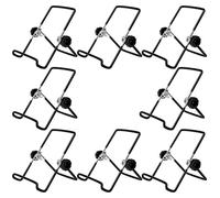Agwuoetr 8 Pack Sprouting Stands for Wide and Regular Mouth Jars Canning Jars Holder for Sprouting, Stainless Steel