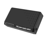 Agwuoetr 8 Ports 6+2 POE Switch Injector Power over RJ45 Ethernet Without Power Adapter Family Network System 10/100M for Cameras