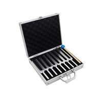 Agwuoetr 8Pcs 256-512HZ Tuning Fork Set Health Physics Vibration Diagnostic + Mallet Vibration Therapy Tools Set Kit for Healing Chakra