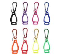 Agwuoetr 8pcs Glove Clips for Work Glove Holders Glove Belt Clip with Metal Carabiners for Construction Worker Guard Labor