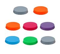 Agwuoetr 8Piece Reusable Beverage Can Covers Can Silicone Sealing Bottle Cap Leak-Proof Sealing Lid