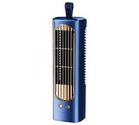 Agwuoetr 90° Circulation Oscillating Quiet Cooling Air Conditioner Portable Standing Floor Desk Bladeless Fan Blue