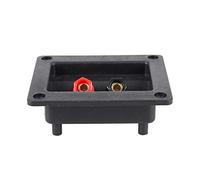 Agwuoetr 90x78mm Square Binding Post Type Speaker Box Terminal Cup Wire Connector Board
