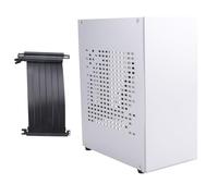 Agwuoetr A07 Mini ITX Computer Case Chassis HTPC Host Case USB3.0 ITX Enclosure with Graphics Card Extension Cable(B)