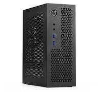 Agwuoetr A09 HTPC Computer Case Mini ITX Gaming PC Chassis Desktop Chassis USB3.0 Computer Case Home Computer Case Black