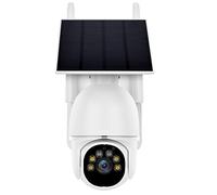 Agwuoetr A20 Wireless Solar Camera HD Wifi Cameras Outdoor Cameras Monitor Security Protection Smart Mobile Phone Remote Easy Install B