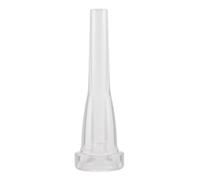 Agwuoetr ABS Trumpet Mouthpiece 3C Size for Beginner Musical Trumpet Accessories Parts or Finger Exerciser,White