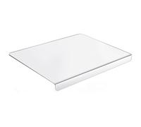 Agwuoetr Acrylic Chopping Boards for Kitchen Counter with Lip, 45 X 35 Clear Acrylic Non-Slip Transparent Chopping Board