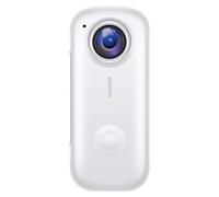 Agwuoetr Action Camera Cam Recorder Video Vlog Waterproof Smart Anti-Shake Button Design Camera White