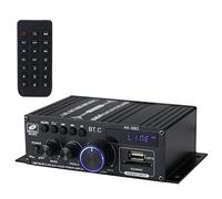 Agwuoetr Ak380 800W 12V Power Amplifier Bluetooth Stereo Home Car BASS Audio Amp Music Player Car Speaker Class D FM USB/SD Replacement