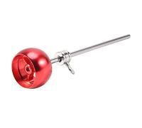 Agwuoetr Aluminum Alloy Bass Drum Pedal Beater Kick Drum Foot Pedal Beater Percussion Instrument Accessory Part,Red