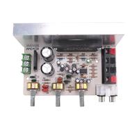 Agwuoetr AM0408 STK Amplifier Board 50Wx2 Dual Channel Amplifier Board STK Thick Film Series Power Amplifier Board