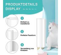 Agwuoetr Anti-Cat Scratching Sofa Protection Stickers Pvc Thickened Self-Adhesive Cat Scratching Stickers 30 * 300cm