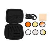 Agwuoetr AqUariUm Lens Fish Tank Phone Camera Lens Filter 6 in 1 Macro Lens Yellow Lens Filter Coral Reef AqUariUm Photography