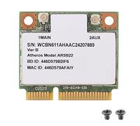 Agwuoetr AR9462 AR5B22 WB222 Half Mini PCIe 300Mbps+Bluetooth4.0 WLAN Wifi Wireless Card