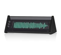 Agwuoetr Audio Switcher Sound Level Meter Retro VFD Music Spectrum Display Screen Desktop Clock with Bluetooth 5.0 Remote Control