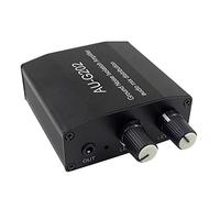 Agwuoetr AUG202 Audio Mixer Distributor DC5-18V Ground Noise Lsolatioh Amplifier Dual Channel 2 in 2 Out Amplifier