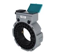 Agwuoetr Battery Powered Ultrasonic Water Meter DN100 RS485 Digital Water Flowmeter IP68 Sandwich-Type High Guality
