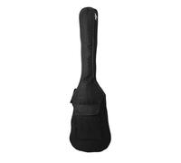 Agwuoetr Black Waterproof Double Straps Bass Backpack Gig Bag Case for Electric Bass Guitar 5mm Thickness Sponge Padded