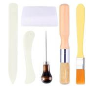 Agwuoetr Bone Folders Kit, Bone Folders, Makers,Bookbinding Kit, for Bookbinding Making Paper Crafts Quilting Leathercraft A Easy to Use