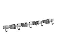 Agwuoetr Broom Holder Wall Mount Garden Tool Organizer Wall Mounted Organizer Kitchen,Laundry Utility Rack