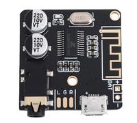 Agwuoetr BT5.0 Audio MP3 Bluetooth Audio Decoder Board Lossless Car Speaker Audio Amplifier Board DIY Audio Receiver Black