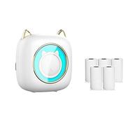Agwuoetr C23 Mini Pocket Thermal Label Printer Smart Portable Photo Printer Wrong Question Printer with Thermal Paper