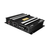 Agwuoetr Car Amplifer Black Aluminum Alloy High Power C-236 3800W 2 Channel for Car Subwoofer