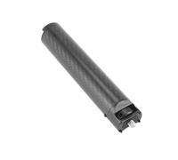 Agwuoetr Carbon Fiber Handle Gimbal Grip Cold Shoe Mount Adapter for WEEBILL S LAB Stabilizer for Monitor Microphone
