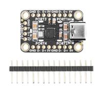 Agwuoetr CH334F Mini 4-Port USB Hub Breakout Board CH334F USB 2.1 Hub Chip Converts One High-Speed Port Into Four