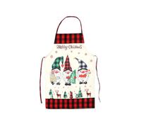 Agwuoetr Christmas Bib Aprons-with Pockets Waterproof, Adjustable Apron for Merry Christmas A Easy to Use :50 X 75cm