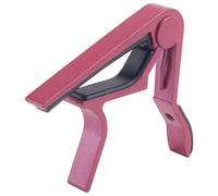 Agwuoetr Clamp Key Trigger Capo for Acoustic Electric Classic Guitar (Pink)