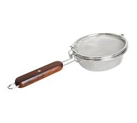 Agwuoetr Coffee Filters Wooden Handle Stainless Steel Coffee Roaster Net Home Open Fire Coffee Roaster