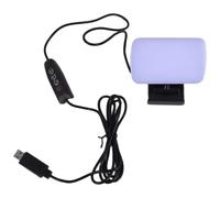 Agwuoetr Conference Webcam Lamp Vlog Photography Fill Lamp Selfie Adjustable Portable LED Photography Light
