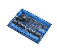Agwuoetr DC 12V 24V 16 Input 16 Output RS485 Remote Control Switch PLC IO Expansion Board Modbus RTU Module, Only Board