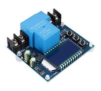 Agwuoetr DC6-60V 30A Storage Battery Charging Control Module Protection Board Charger Time Switch LCD Display XY-CD63L