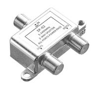 Agwuoetr Digital 2 Way Coaxial Cable Splitter 5-2400MHz, RG6 Compatible, Work with Analog/Digital TV Connections and Internet