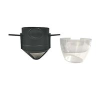 Agwuoetr Drip Coffee Filter Foldable with Holder Portable Coffee Maker for Office Home Travel Camp -A