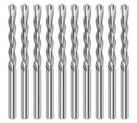 Agwuoetr Drywall Router Bits 3/16" 10Pcs M2 Speed Steel Cutting Tool Spiral Saw Power Tools Guidepoint Cutout Tool