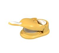 Agwuoetr Dumpling Tool Pressure Dumpling Skin Tool Manual Rolling Dough to Do Dumplings Dumpling Mold Yellow