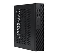 Agwuoetr DX01 Thin Mini ITX Desktop Computer Chassis Replacement Accessories Thin Half Height Computer Chassis Portable Desktop Computer Case