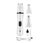 Agwuoetr Electric Pet Nail Grinder Three-In-One Pet Suit USB Rechargeable Hair Removal Shaving Nail Polish Clipper