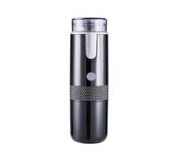 Agwuoetr Electronic Coffee Maker Rechargeable Espresso Machine Portable Car Coffee Make Ground Coffee & Espresso Travel Camping